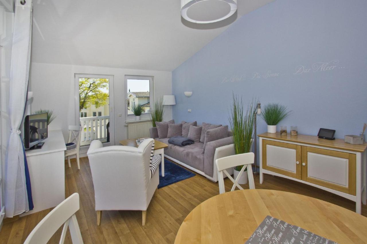 Mit Meerblick Und Balkon, Gratis Nutzung Vom Ahoi Erlebnisbad Und Sauna In Sellin - Meeresblick Fewo 48 Goehren  Exterior foto